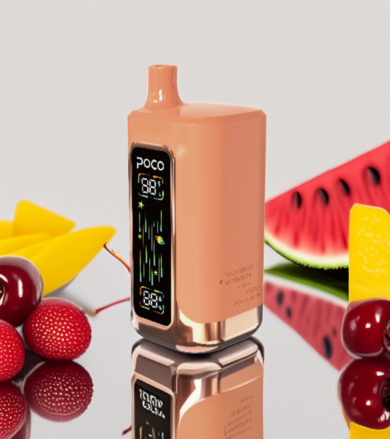Poco FR 80000 – Watermelon Ice & Pineapple Coconut & Peach Mango Watermelon & Cherry Peach Lemon 5%