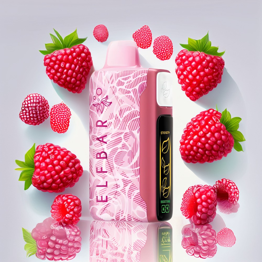 Elf Bar Nic King 40000 - Red Raspberry Strawberry 2-5%