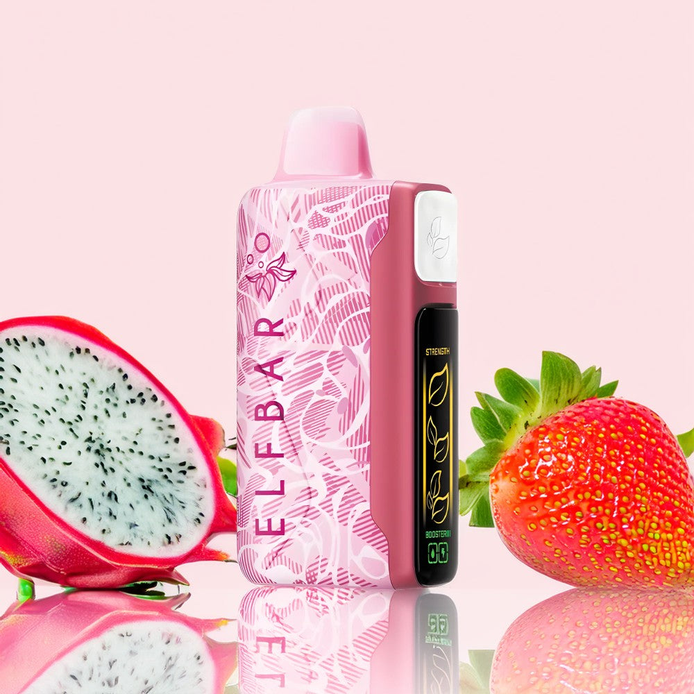 Elf Bar Nic King 40000 – Sour Strawberry Dragonfruit 2-5%