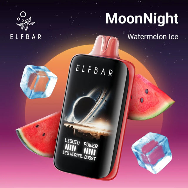 Elf Bar MoonNight 40000 – Watermelon Ice 5%