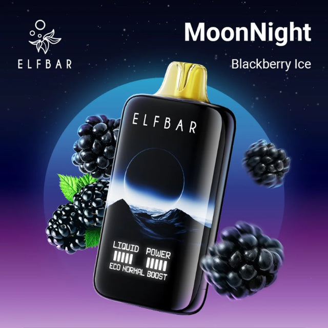 Elf Bar MoonNight 40000 – BlackBerry Ice 5%