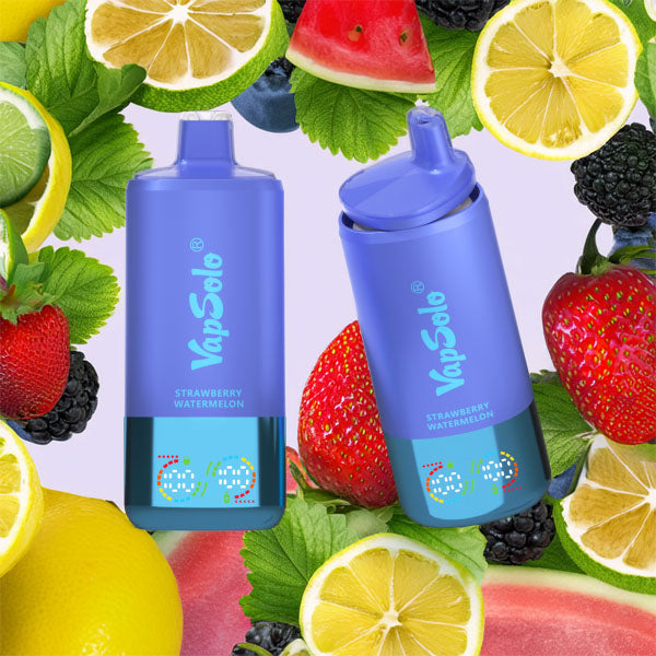 VapSolo Triple 60000 – Lemon Lime & Strawberry Watermelon & Blueberry Ice 5%