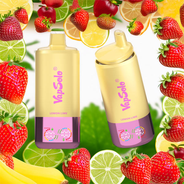 VapSolo Triple 60000 – Strawberry Banana & Lemon Lime & Raspberry Watermelon 5%