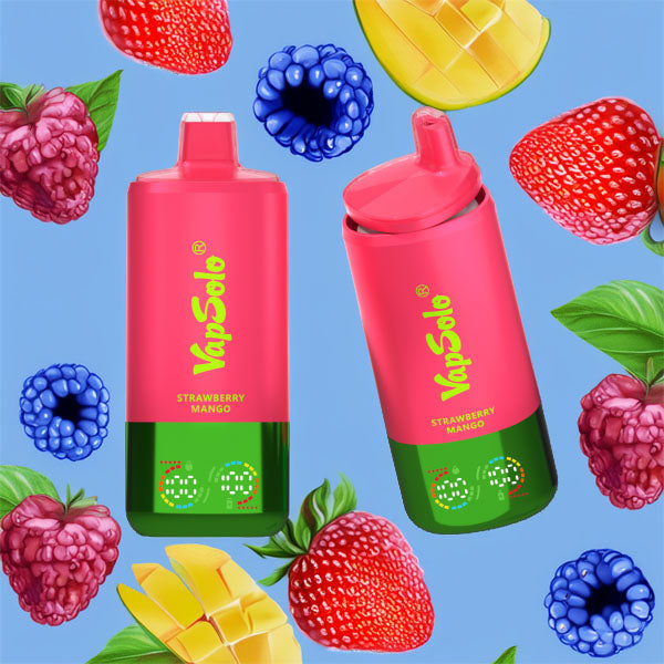VapSolo Triple 60000 - Blueberry Sour Raspberry & Strawberry Mango & Lemon Cola 5%