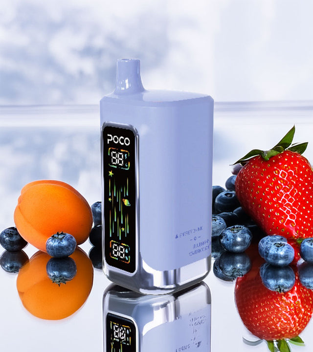 Poco FR 80000 – Blueberry Strawberry & Grape Cranberry Peach & Energy Drink & Blueberry Watermelon 5%