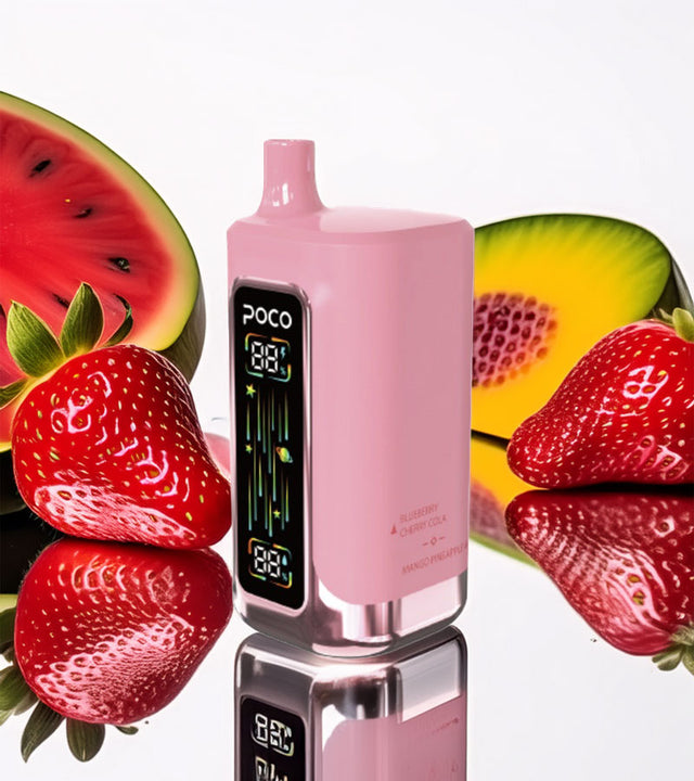 Poco FR 80000 – Strawberry Cherry & Raspberry Watermelon & Blueberry Cherry Cola & Mango Pineapple 5%