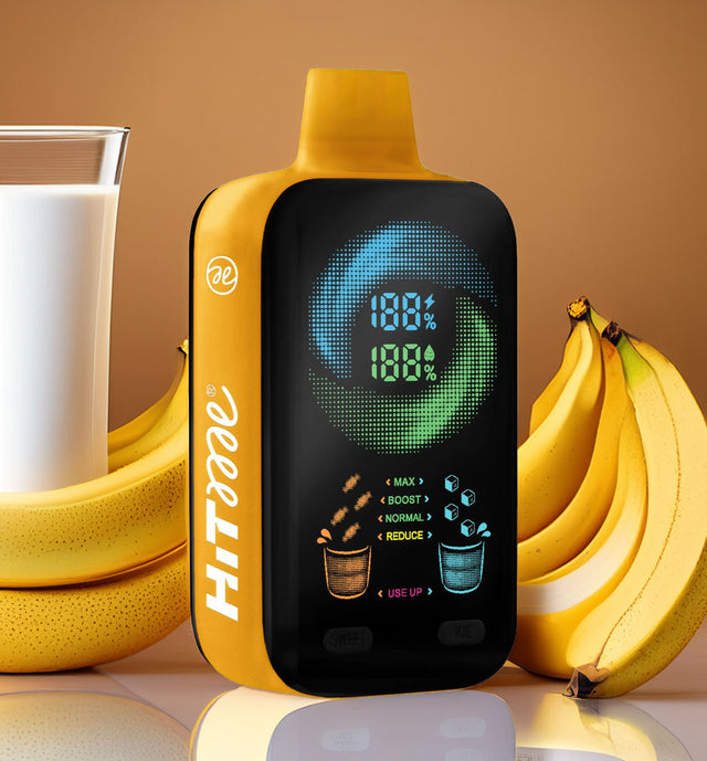 Hitme Hitec 25000 – Banana Milk 5%