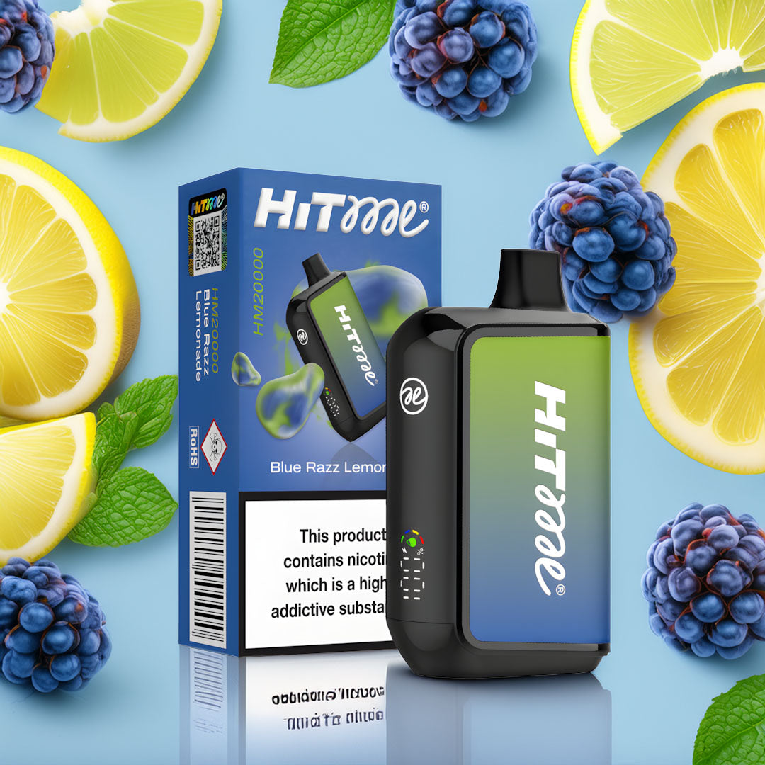 Hitme HM 20000 – Blue Razz Lemonade 5%